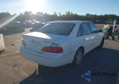 2004 Toyota Avalon Xl z USA, uszkodzony, nr VIN 4T1BF28B74U358523